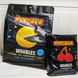 Woobles Pac-Man and Cherry Crochet Kit